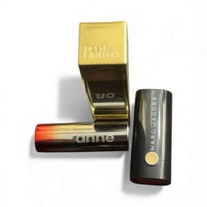 Estee’ Lauder, Rabanne, Marc Jacobs Red Lipstick Color bundle